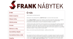 Desktop Screenshot of nabytekfrank.cz
