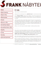 Mobile Screenshot of nabytekfrank.cz